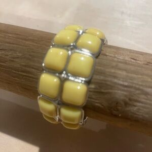 Paparazzi Yellow and Silver Bracelet
